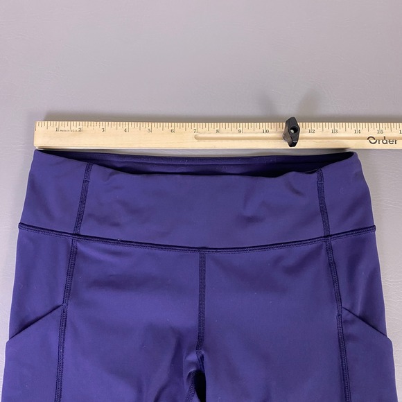 Lululemon Speed Up Tight Women's Size 8 Purple Mid Rise Running Leggings Pockets - Picture 3 of 12